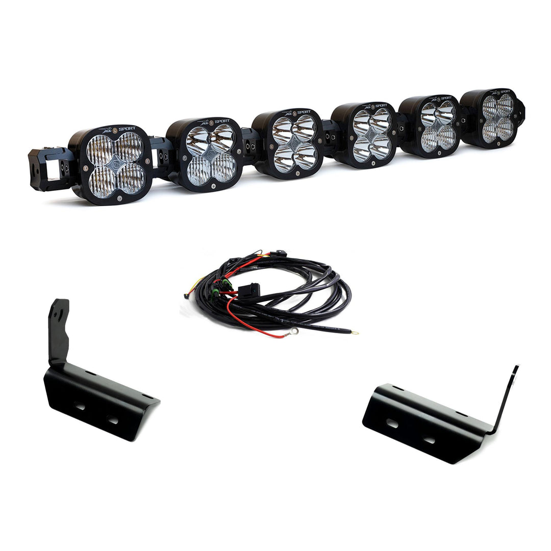 Ford 6 XL Linkable Bumper Light Kit 24-25 Ford F-150 Raptor R/37 44-8308