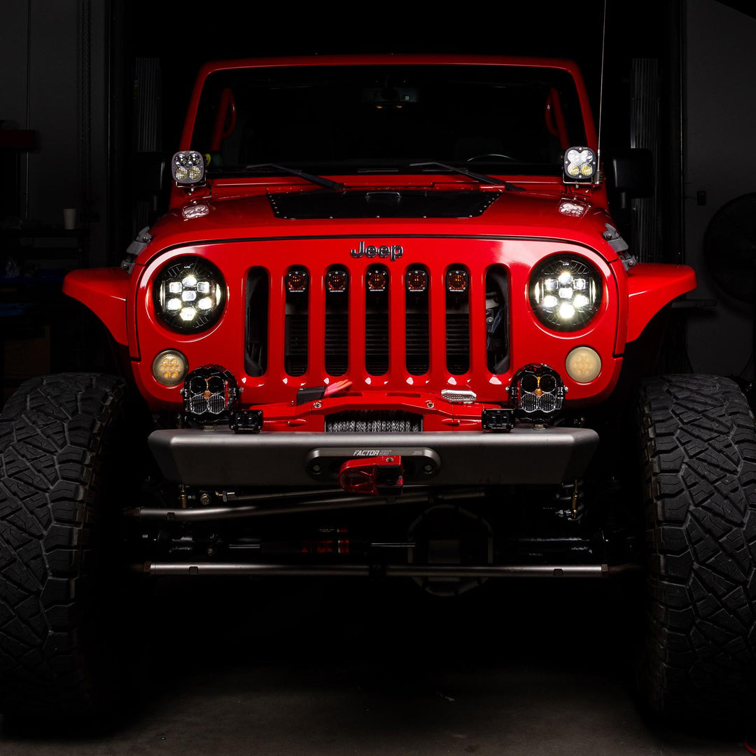 DOT LP6 LED Headlight Kit Jeep 2007-2018 Wrangler JK w/LED Headlights (White)