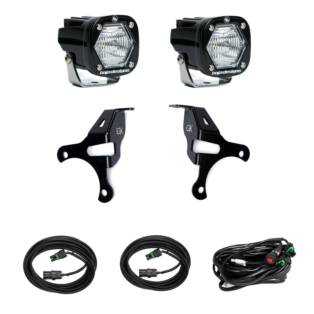 S1 Knuckle Pods Light Kit 2018-2026 Jeep JL Wrangler/JT Gladiator (Trail Clear) 44-9582