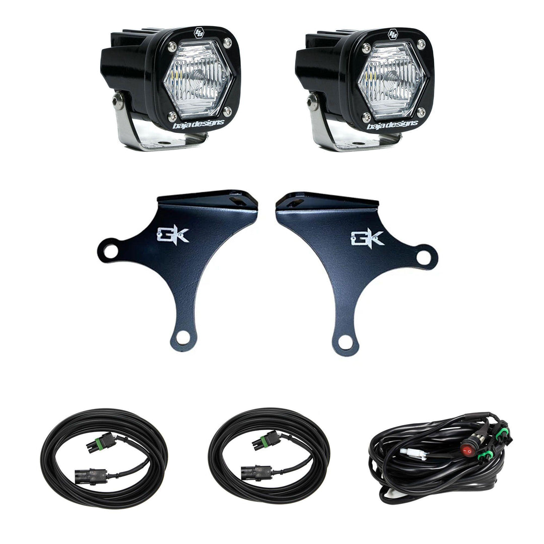 S1 Knuckle Pods Light Kit 1984-2006 Jeep TJ/XJ/YJ/ZJ Wrangler/Cherokee (Trail Clear) 44-9584