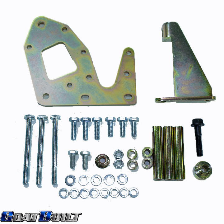 Goat Built 4411 Driver Side P-Pump Bracket, Low Mount - Truck Spacing
