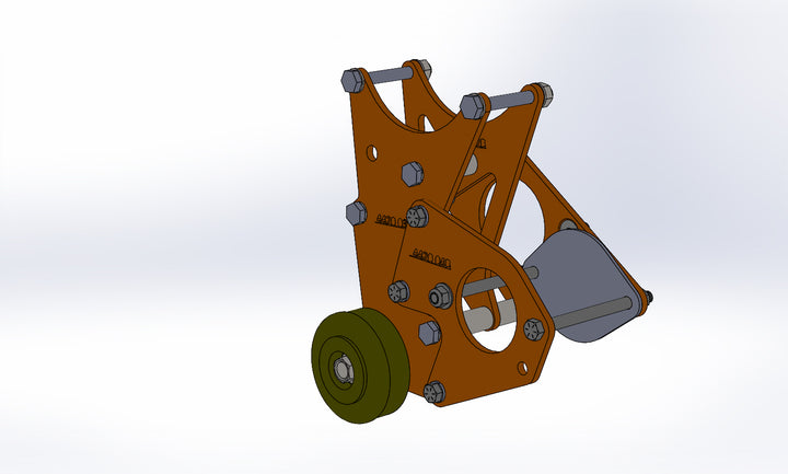 Goat Built 4420 Trophy Truck Pump and Alternator Bracket - Truck Spacing