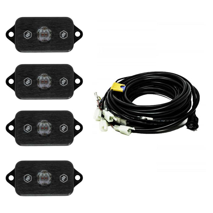 Rock Light Kit Universal Red 447055
