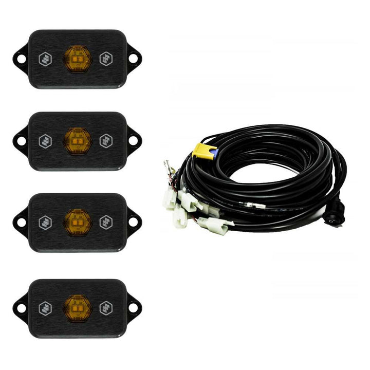 Rock Light Kit Universal Baja Amber 447056