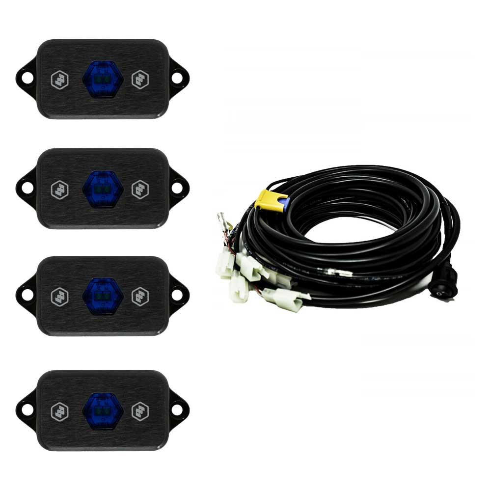 Rock Light Kit Universal Blue 447058