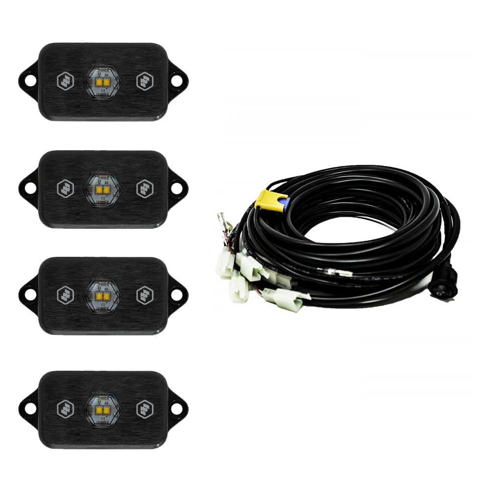 Universal Rock Light Kit White Baja Designs 447059