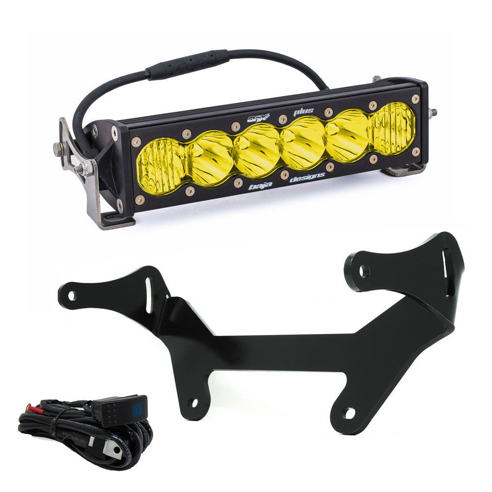 Can-Am Maverick X3 Baja Amber 10 Inch OnX6+ Shock Mount Kit Baja Designs 447120