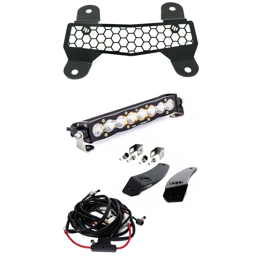 Textron Wildcat XX 2018 Grille Mount Kit 10 Inch S8 & Fascia Baja Designs 447144