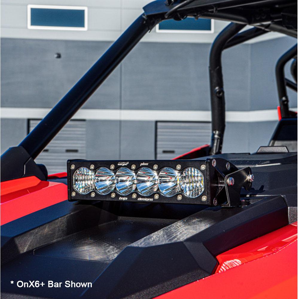 Polaris RZR Pro XP Hood Mount Light Kit 10 Inch S8