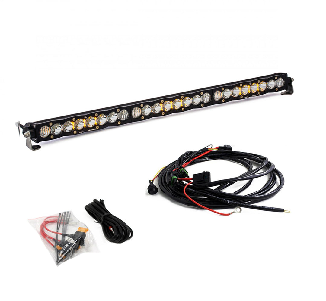 Polaris RZR Turbo/S 30 Inch Light Bar Kit For Polaris RZR Turbo/S16+ XP1000 14+ XP900 15+ S8 Baja Designs 447181