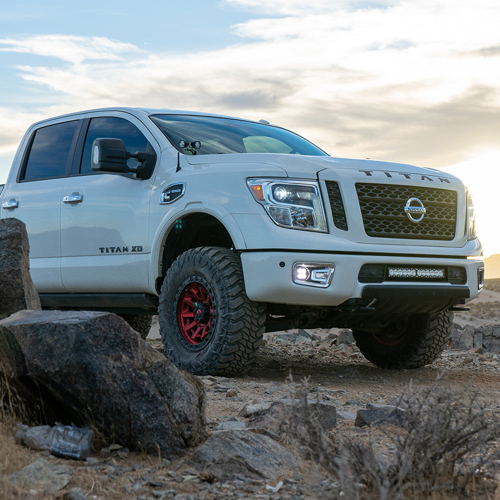 Titan Fog Pocket Kit 17-18 Nissan Titan Pro