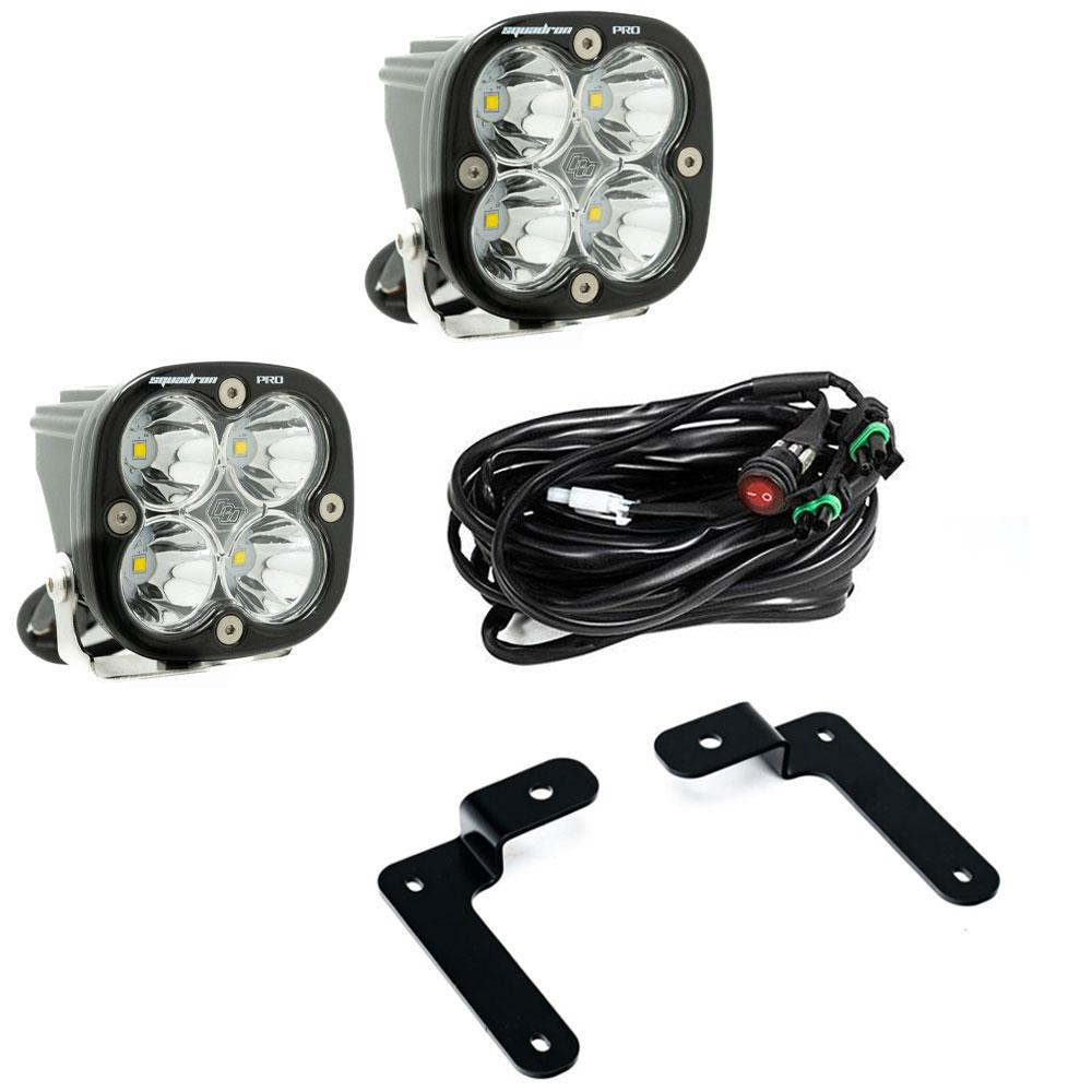 Jeep JL A-Pillar Light Kit 2018 Wrangler JL Pro Kit Baja Designs 447505