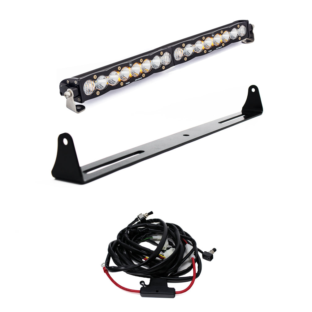 07-13 Silverado 20 Inch Bumper Mount Kit 20 Inch S8 Baja Designs 447515