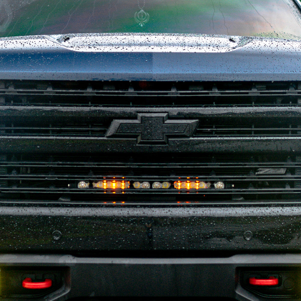 Silverado 1500 Grille Mount Kit 2019-Chevy Silverado 1500 S8 w/ 20 Inch S8