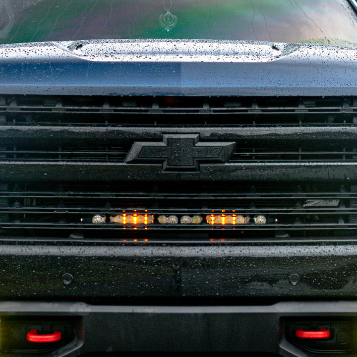 Silverado 1500 Grille Mount Kit 2019-Chevy Silverado 1500 S8 w/ 20 Inch S8