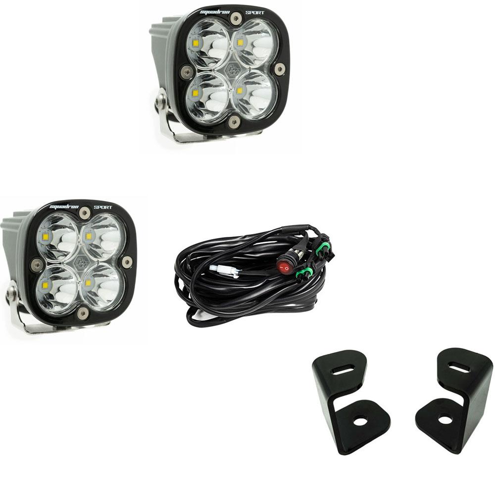 Dodge Ram 1500 09-19 A-Pillar Kit Squadron Sport Baja Designs 447521