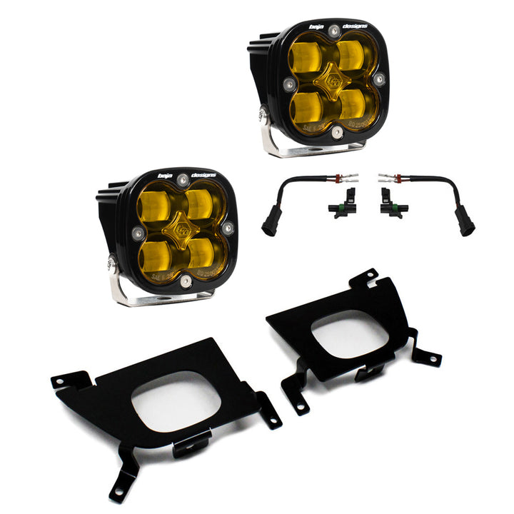 Silverado Fog Pocket for 19-Up Silverado 1500/2500/2500 HD FPK SAE Baja Amber 447529