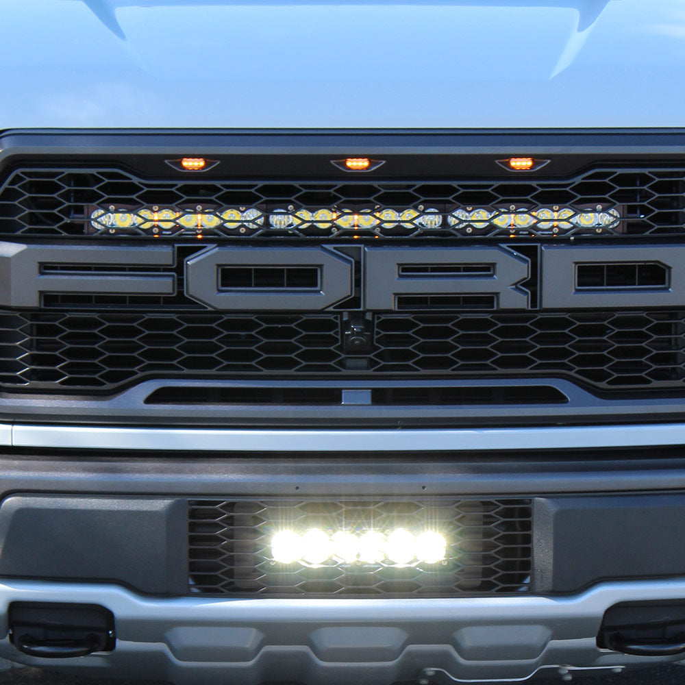 17-20 Ford, Raptor OnX6+ Lower Grille LED Kit Baja Designs 447557