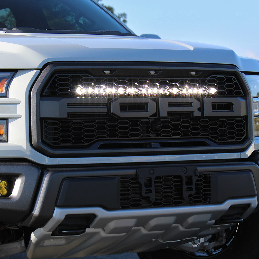 17-20 Ford Raptor 30 Inch S8 Grille LED Light Bar Kit Baja Designs 447561
