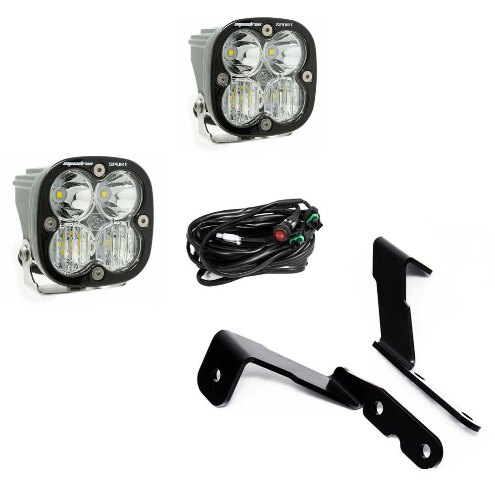 GM Silverado/Sierra (07-13) A-Pillar Kit Squadron Sport Lights Baja Designs 447575