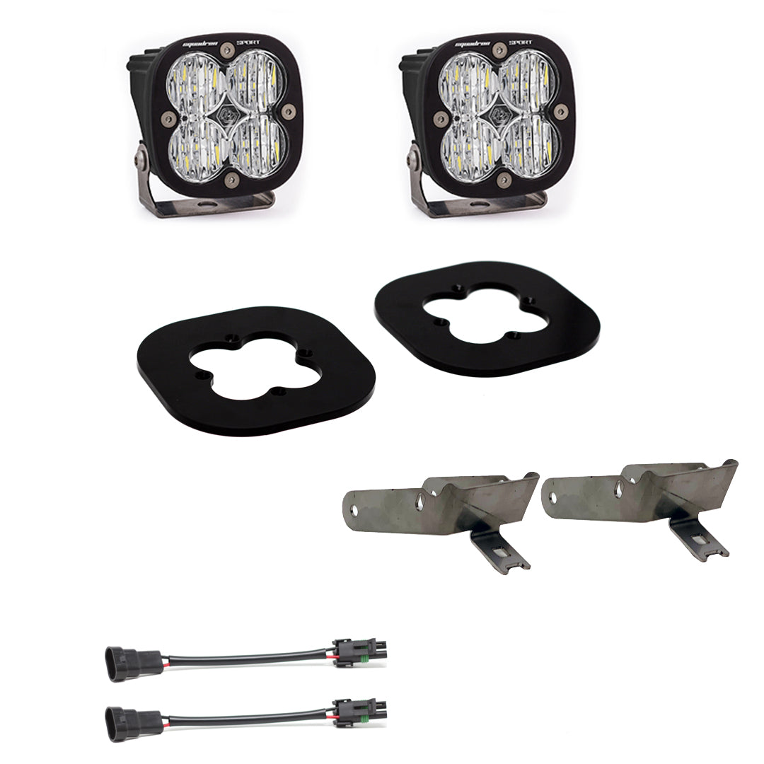 Super Duty Fog Lights Squadron Sport 11-16 Super Duty Fog Pocket Kit Baja Designs 447630