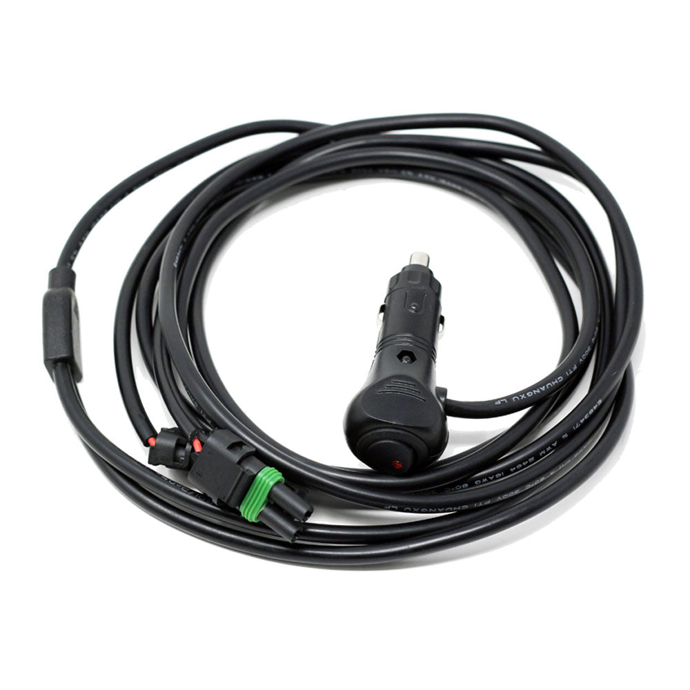 10 Foot Wire Harness w/12v Cigarette Plug-2 Light Max 85 Watts 447650