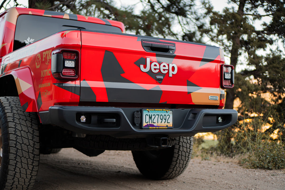 Jeep JT LED Light Dual S1 Reverse Kit w/Upfitter For 18-Pres Wrangler JT