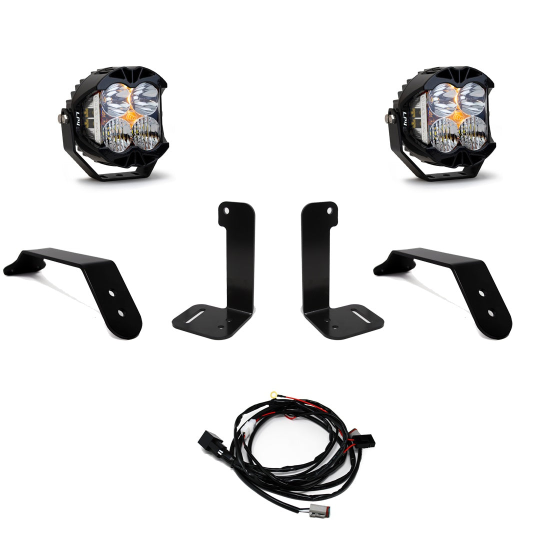 Jeep JL/JT Dual LP4 Auxiliary Light Kit Baja Designs 447658