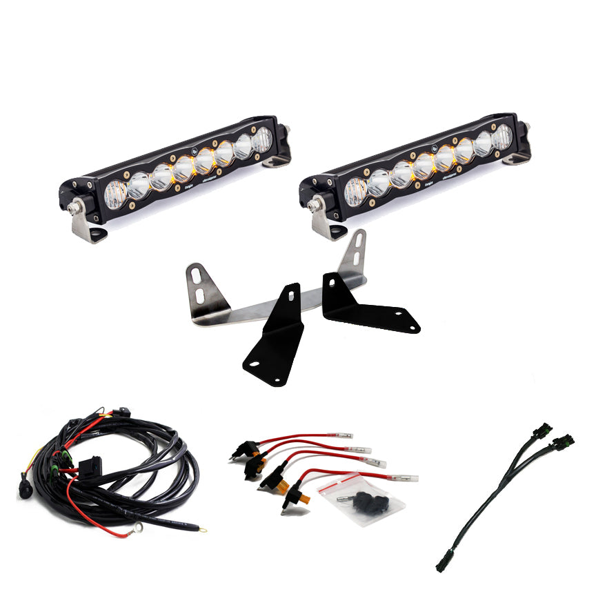 F-150 Dual 10 Inch S8 Light Bar Kit For 18-On Ford F-150 447660