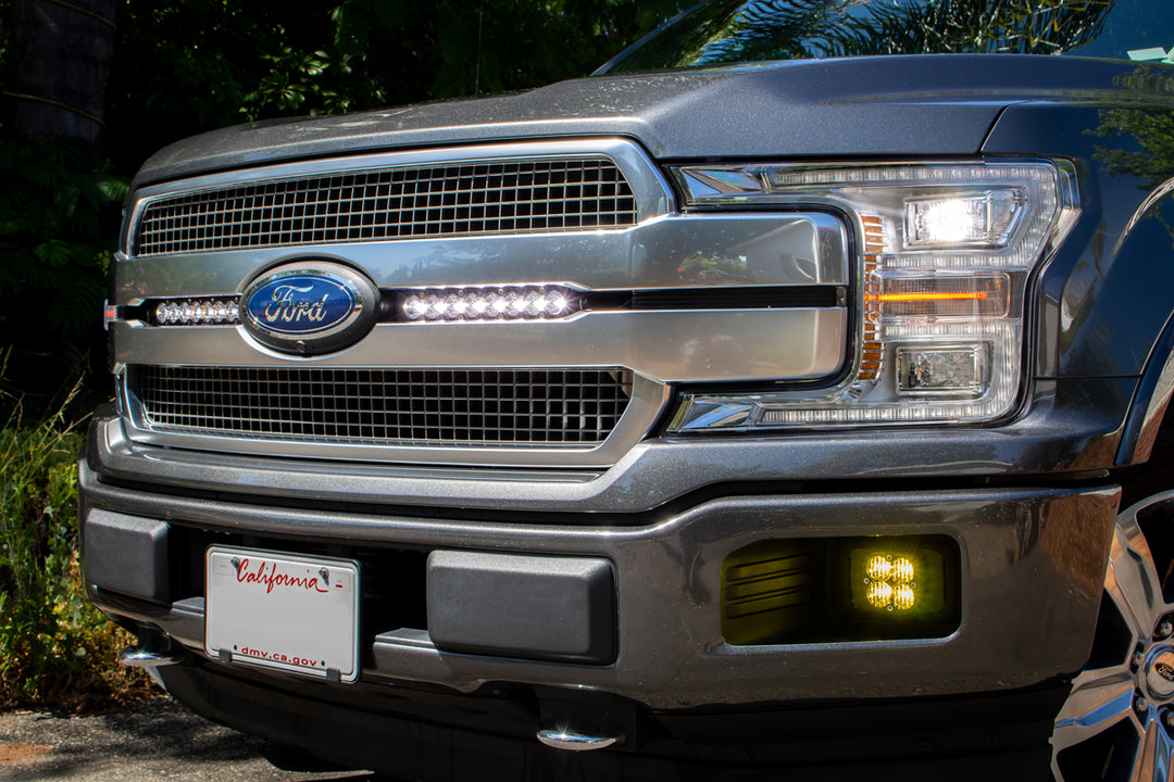 F-150 Dual 10 Inch S8 Light Bar Kit For 18-On Ford F-150