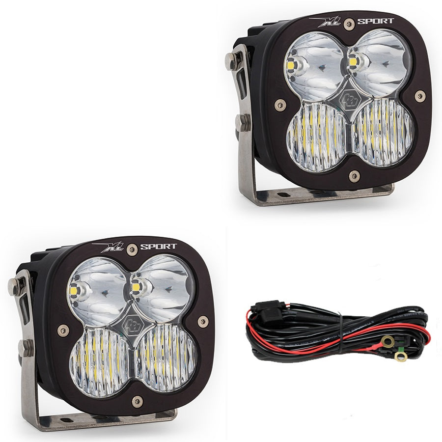 Jeep JL/JT Rubicon Steel Bumper LED Light Kit XL Sport Baja Designs 447667
