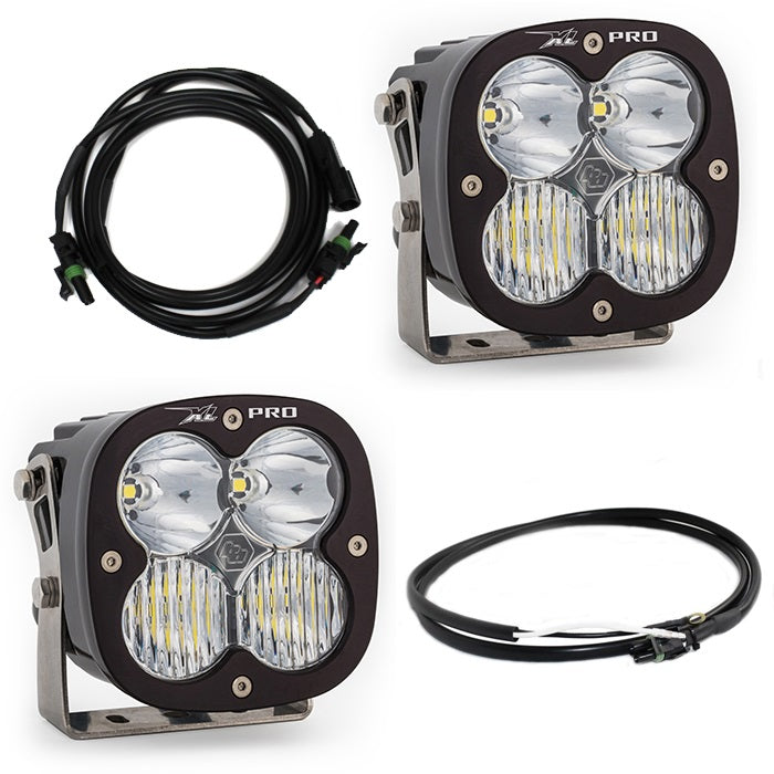 Jeep JL/JT Rubicon Steel Bumper LED Light Kit XL Pro w/Upfitter Baja Designs 447668UP