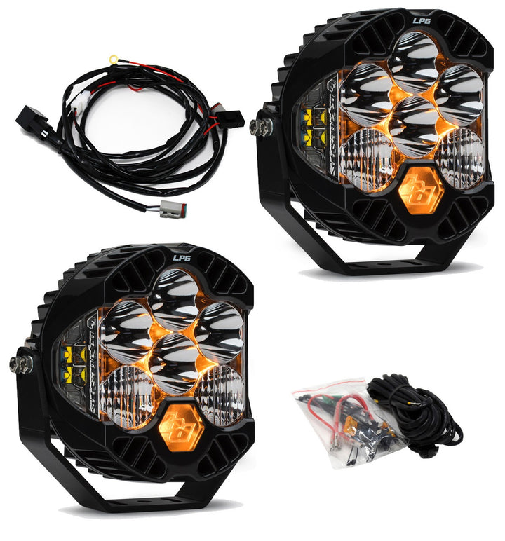 Jeep JL/JT Rubicon Steel Bumper LED Light Kit LP6