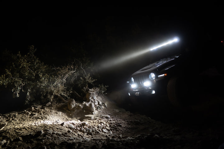 Jeep JL/JT Rubicon Steel Bumper LED Light Kit LP4