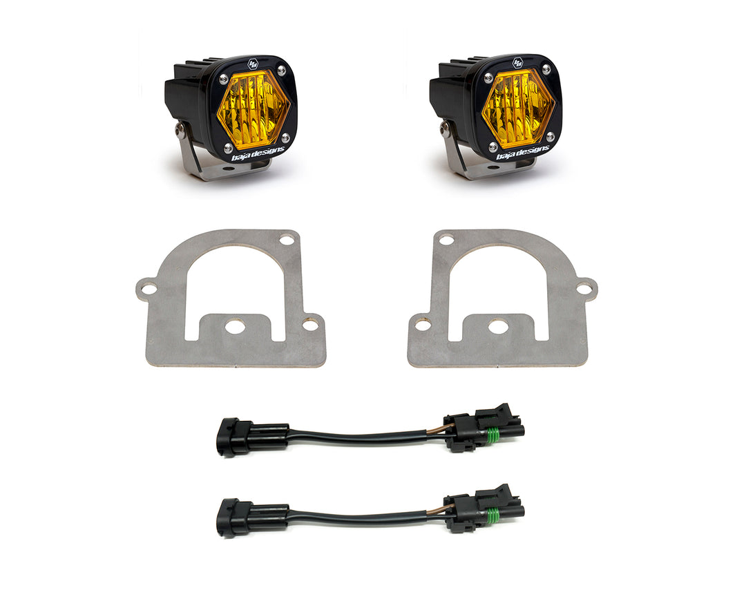 Ford Bronco Sport S1 Fog Light Kit Baja Amber W/C Baja Designs 447683