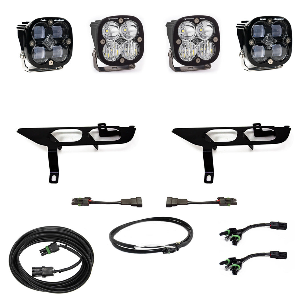 Ford, F150, (21-On), FPK, SAE Clear/Pro DC, Up w/o DRL Baja Designs 447699UP