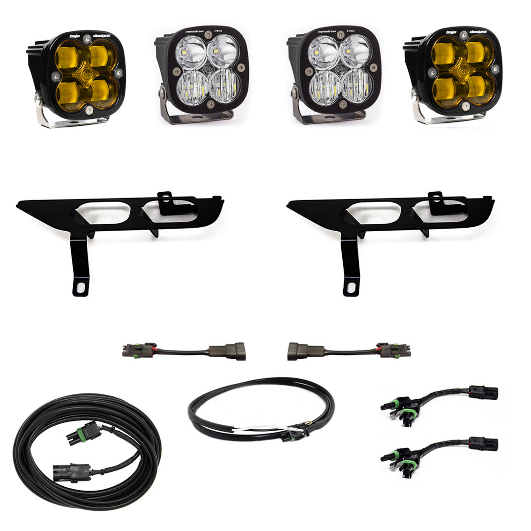 Ford, F150, (21-On), FPK, SAE Baja Amber/Pro DC, Up w/o DRL 447700UP