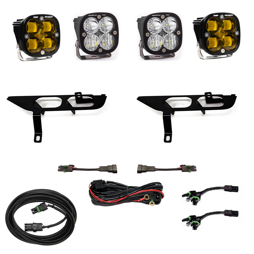 Ford, F150, (21-On), FPK, SAE Baja Amber/Pro DC w/o DRL Baja Designs 447700