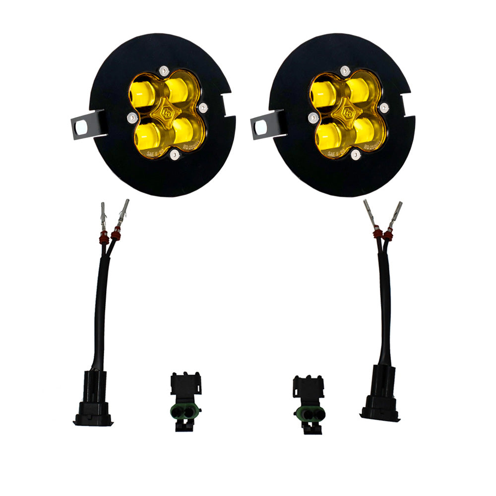 Ford/Toyota F-150 Tundra Tacoma SAE Fog Light Kit Baja Amber Baja Designs 447705