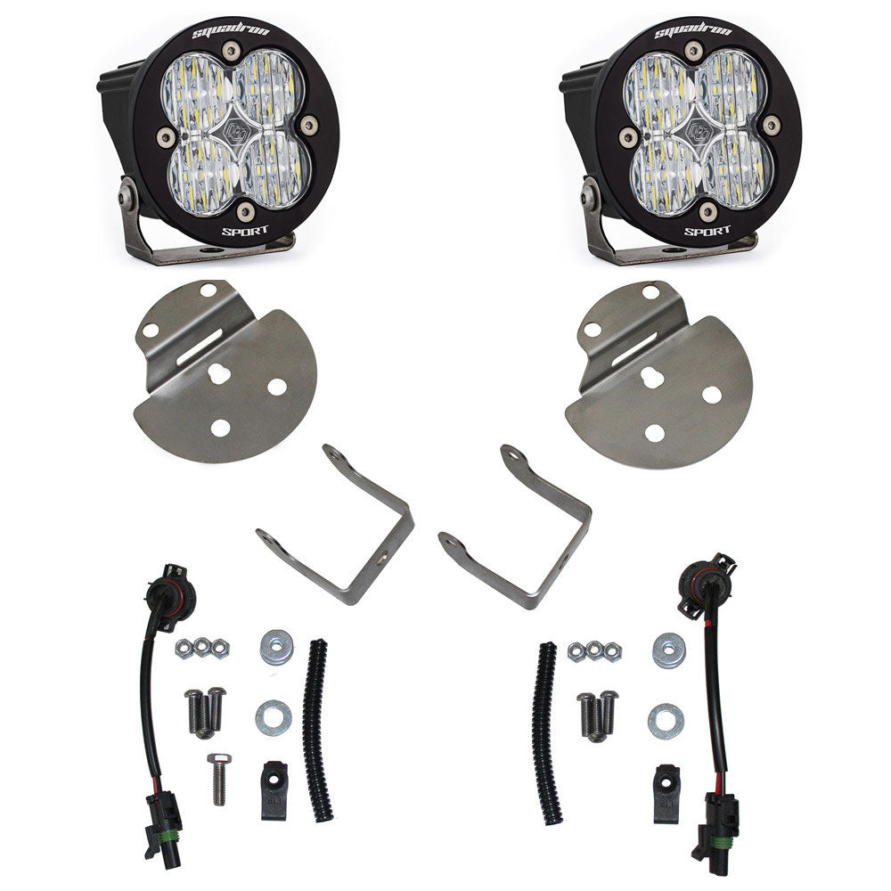 Squadron-R Sport Fog Pocket Kit 15-19 Colorado/Canyon/Silverado/Sierra 2500HD/3500HD Baja Designs 447712