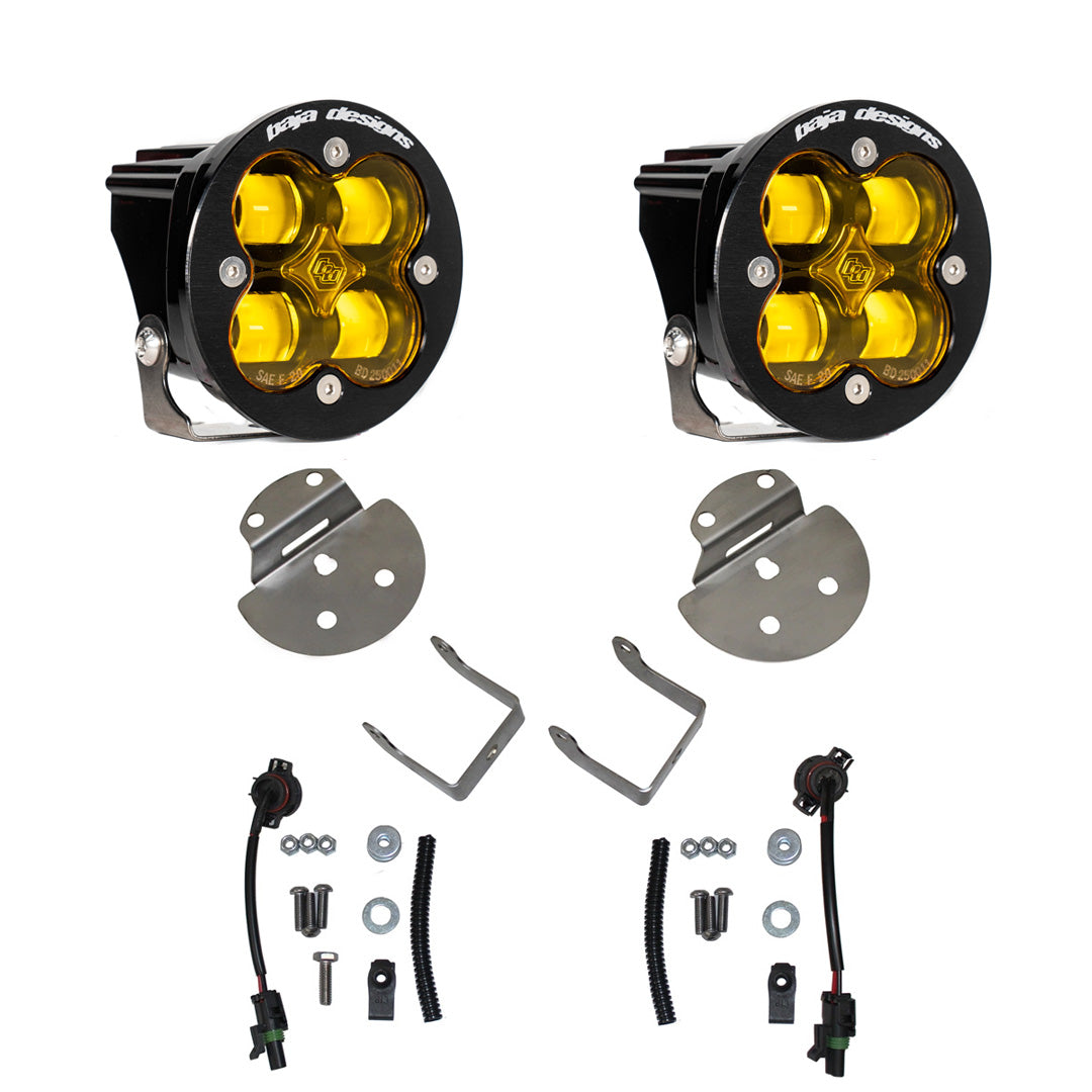 Canyon/Colorado Fog Light SAE Fog Pocket Kit Amber FPK 15-19 Canyon/Colorado Baja Designs 447715