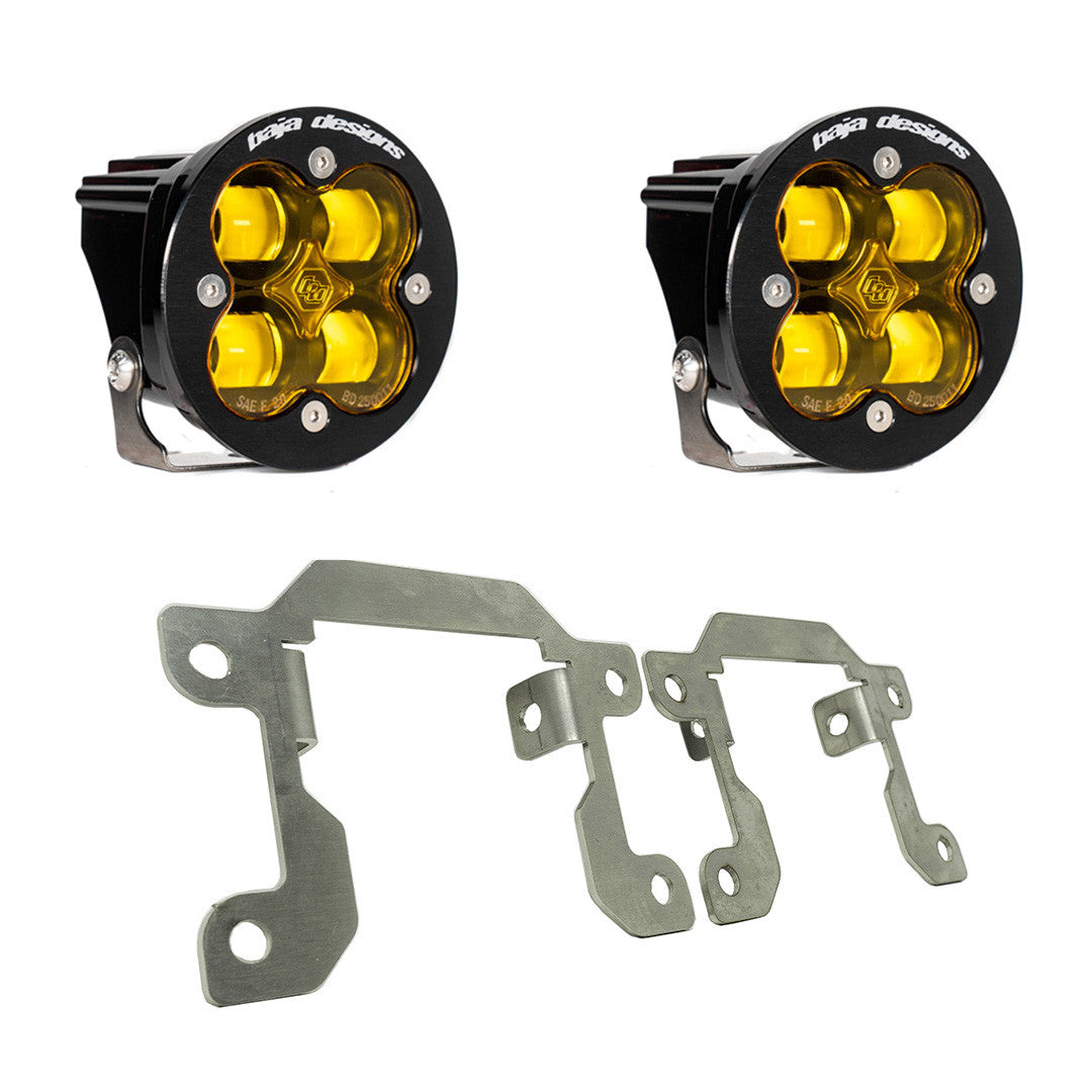 Ford, Ranger (19-On), Fog Pocket Kit, Squadron SAE Baja Amber 447716