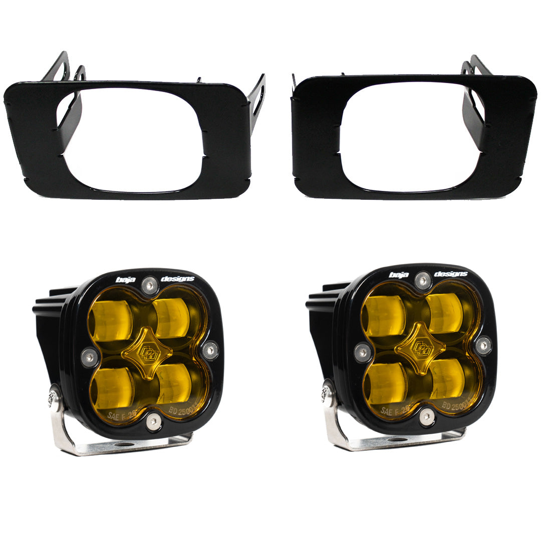 Super Duty Fog Lights SAE Baja Amber FPK 17-18 F-150 Baja Designs 447718