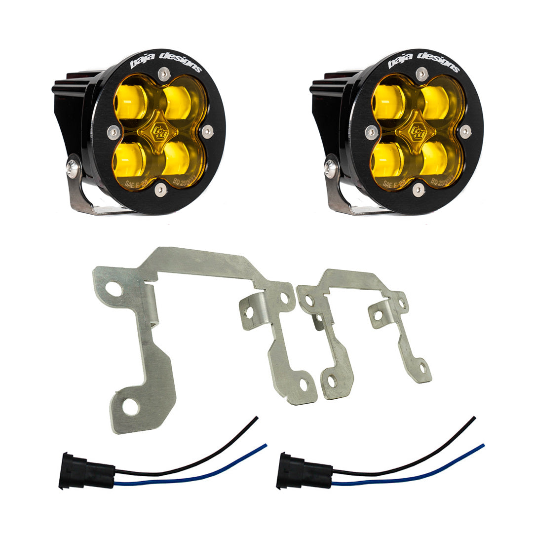 Fog Pocket Kit SAE Squadron Amber Ford/Subaru Baja Designs 447725