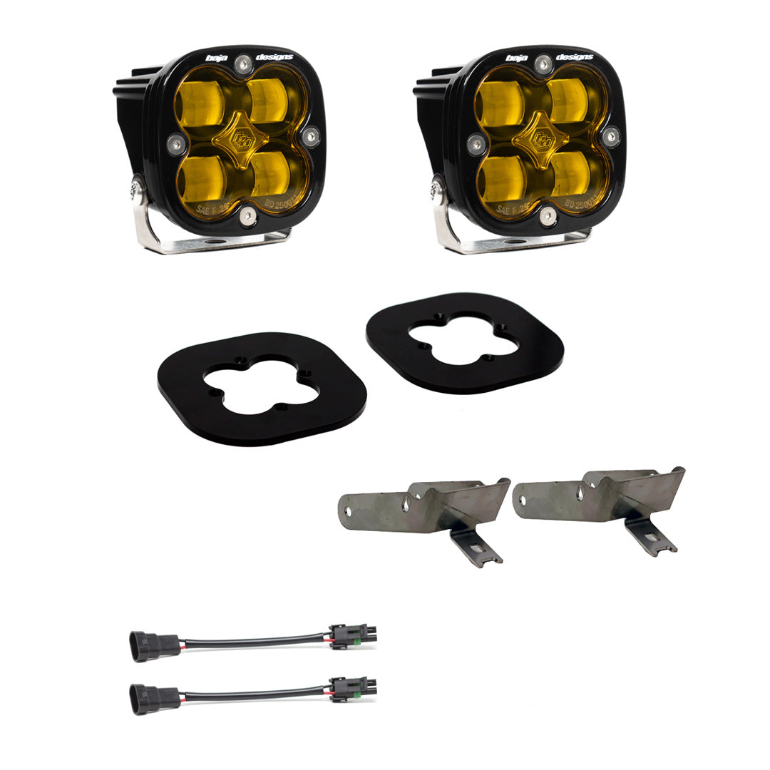 Ford Super Duty (11-16) Fog Pocket Kit SAE Amber 447731
