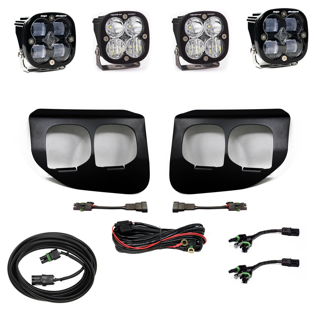 Ford Super Duty (20-22) Fog Lights Dual FPK SAE/Sport DC Baja Designs 447738
