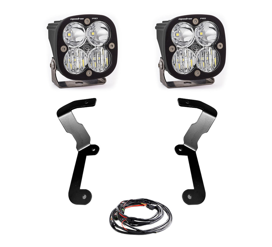 19-22 GMC Sierra 1500 Squadron Pro A Pillar Light Kit Baja Designs 447743