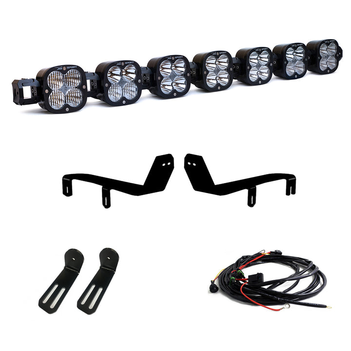 7 XL Linkable LED Light Kit For 17-19 Ford Super Duty 447744