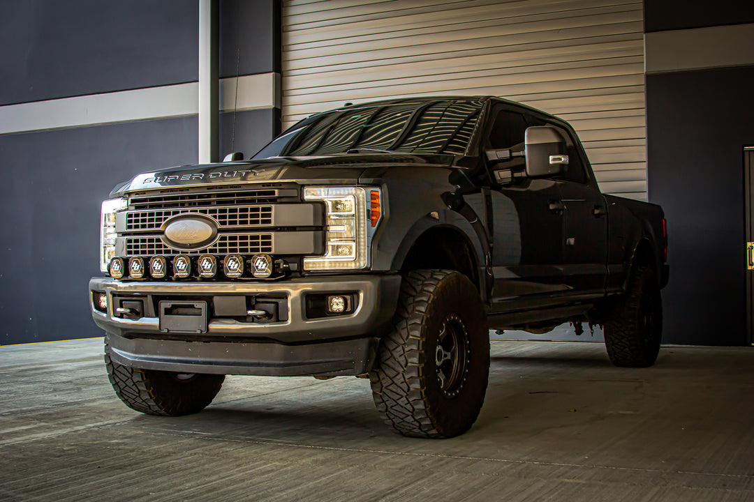 7 XL Linkable LED Light Kit For 17-19 Ford Super Duty w/Upfitter