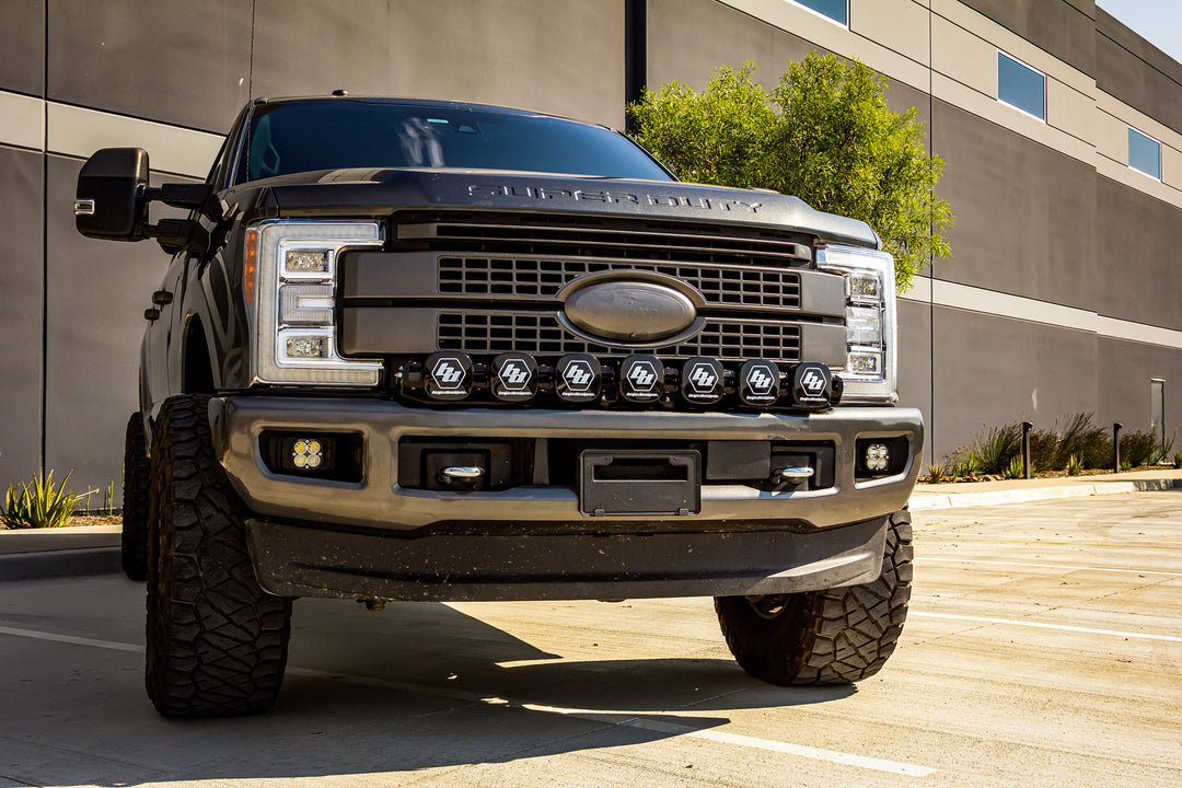 7 XL Linkable LED Light Kit For 17-19 Ford Super Duty w/Upfitter